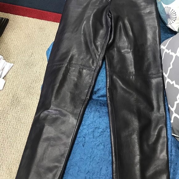 Escada lame pants size 38 Eggplant color - Picture 2 of 2